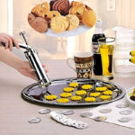Multi-Pattern Cookie Press Machine DIY Biscuit Maker With 20 Disc Shapes And Stencils - Image 2