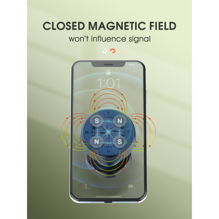 LDNIO Mini Universal Magnetic Mobile Phone Holder MG08 - Image 3