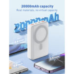 LDNIO PQ18 20000mah Magnetic Wireless High Capacity Charging Power bank - Image 2
