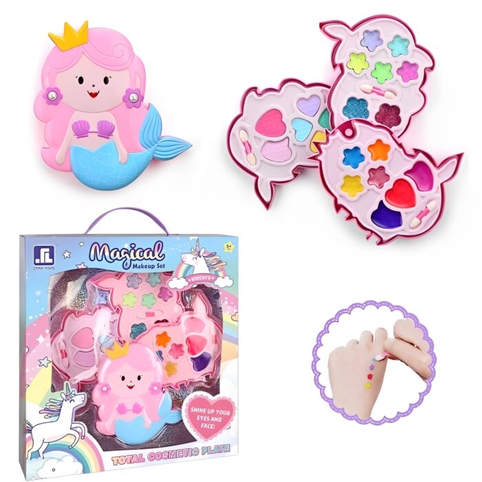 Princess Pretend Play Mermaid Magical Makeup Set - Image 2