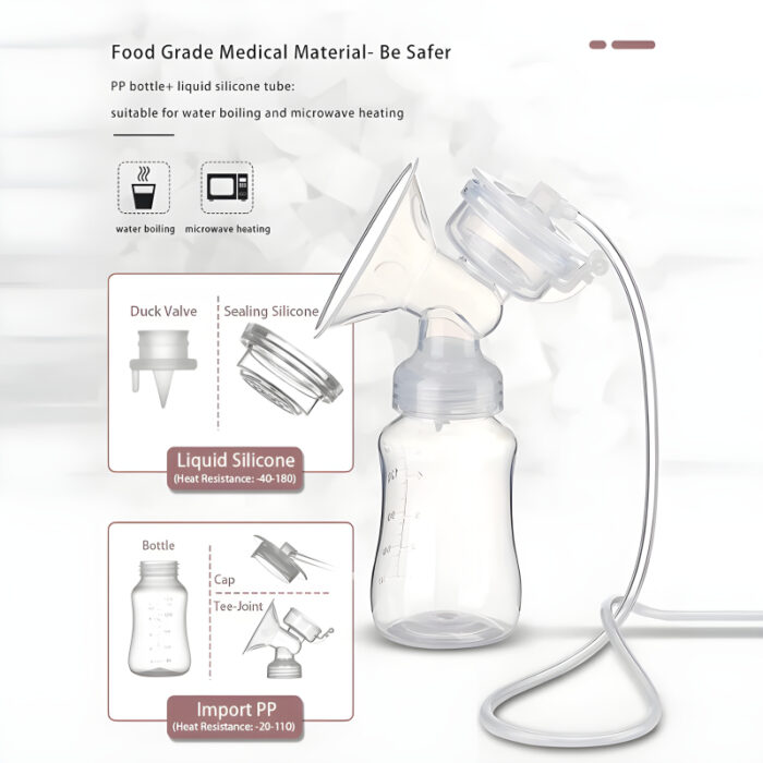 Powerful And Comfortable BPA-Free Electric Breast Pump With Strong Suction For Clean And Thorough Milk Extraction - Image 10