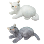 The Real Cat 30cm Stuff / Plush Toy | Cat Stuffed Animals, Realistic Cat - 30 CM (random Color)