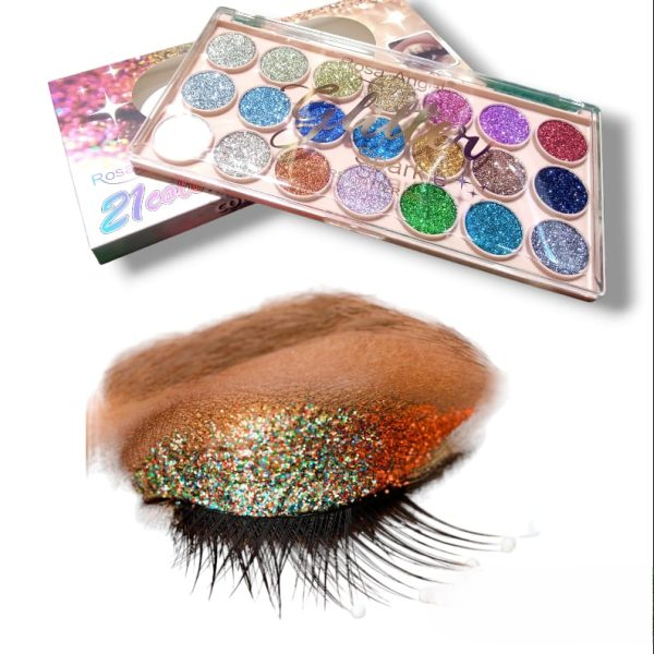 Member-3-3_cleanup-5.png Eye Glitter Sparkle and Shine Eye Shades Makeup Set - 21 colors pack - Image 1