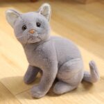The Real Cat 30cm Stuff / Plush Toy | Cat Stuffed Animals, Realistic Cat - 30 CM (random Color) - Image 5