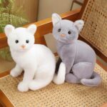 The Real Cat 30cm Stuff / Plush Toy | Cat Stuffed Animals, Realistic Cat - 30 CM (random Color) - Image 8