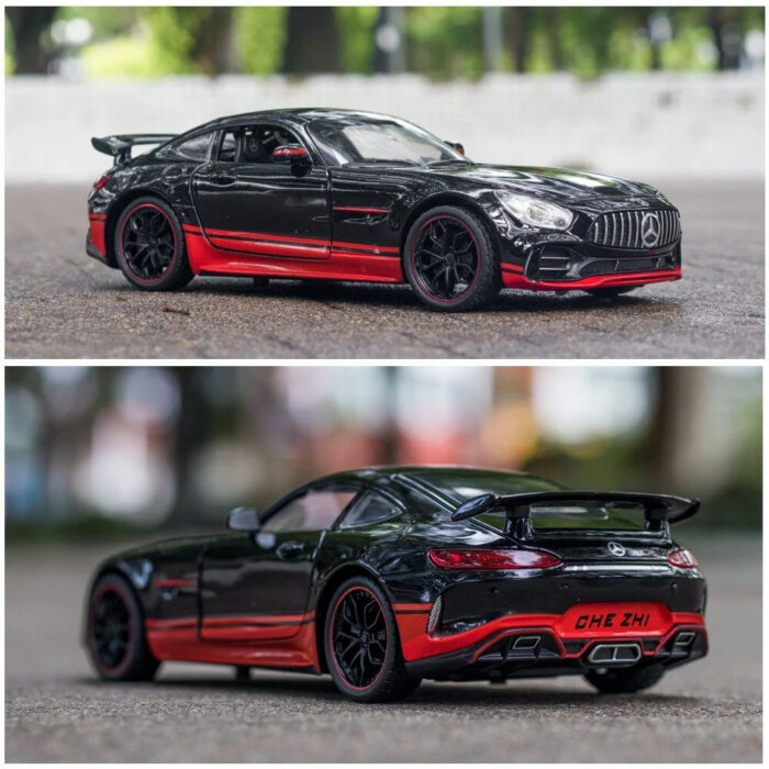 Mercedes Benz AMG GT High Simulation Die-Cast Alloy Model Sports Car - Image 2