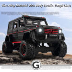 Mercedes Benz G500 Diecast Alloy Off-Road SUV Simulation Model Vehicle With Dynamic Music And Light