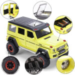 Mercedes Benz G500 Diecast Alloy Off-Road SUV Simulation Model Vehicle With Dynamic Music And Light - Image 2