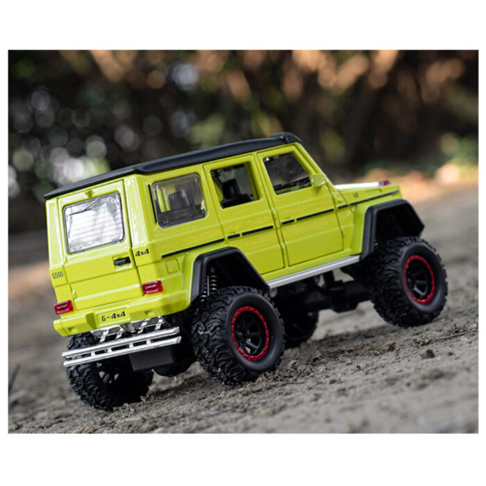 Mercedes Benz G500 Diecast Alloy Off-Road SUV Simulation Model Vehicle With Dynamic Music And Light - Image 4