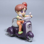 Cartoon Mini Interia Function Funny Motorbike Toy With 360 Degree Rotation Turn Up Function - Image 4