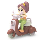 Cartoon Mini Interia Function Funny Motorbike Toy With 360 Degree Rotation Turn Up Function - Image 9