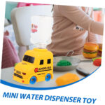 Mini Cute School Bus Water Dispenser Drinking Fountain Toy For Kids - Image 10