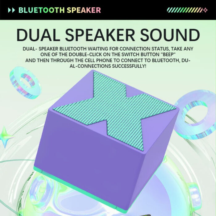 X1 Compact And Portable Wireless Tws Bluetooth Speakers Mini Portable USB Speaker - Image 7