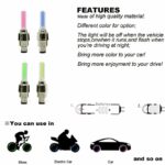 Pack Of 3 Pairs LED Tire Valve Caps Lights For Motorcycle, Mountain And Road Bikes - Image 9