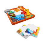 Cute 3D Colorful 16Pcs Animal Theme Wooden Puzzle For Kids - Image 2