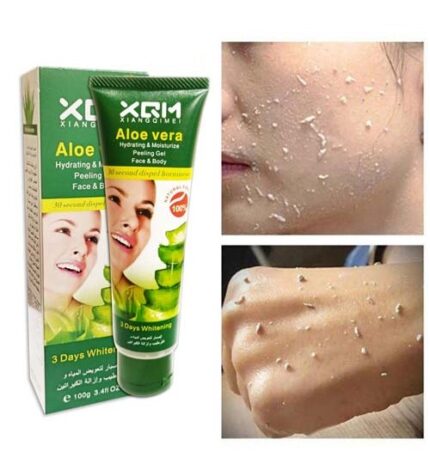 XQM Exfoliating Aleo Vera Peeling Gel Face & Body Scrub gel 100g