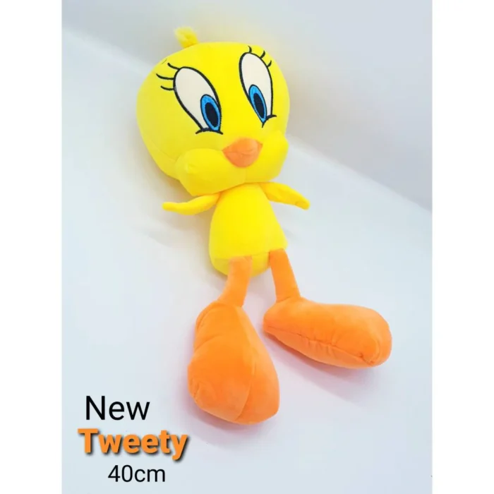 Soft Tweety Bird Plushie's Stuffed Sitting toy. Best gift for your kids & Living room decorations - 40cm - Image 1