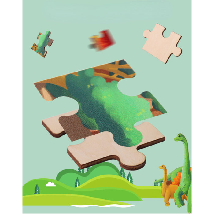 24 PCS Wooden Educational Puzzle Toy For Early Learning - Image 7