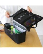 Hanging Travel Outdoor Picnic Cool Bag Organizer (random color) - Image 9