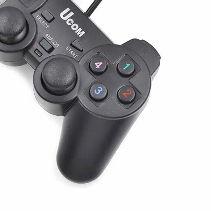 UCOM-704 PC Dual Shock Gaming Joystick Controller Game Pad For PC - Image 5