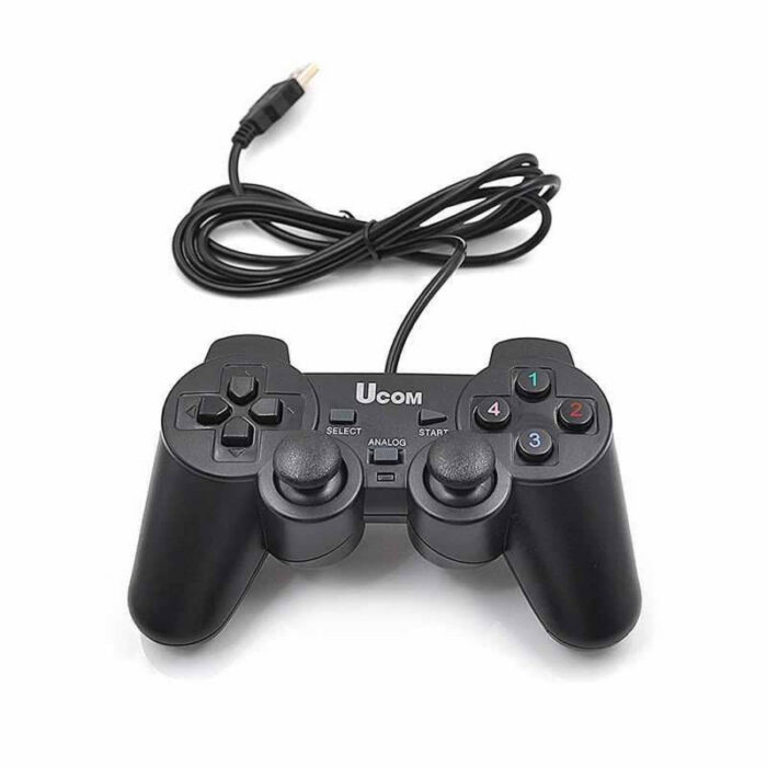 UCOM-704 PC Dual Shock Gaming Joystick Controller Game Pad For PC - Image 7