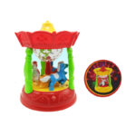 Battery-Operated Carousel Toy With 3D Lights And Musical Features - Image 2