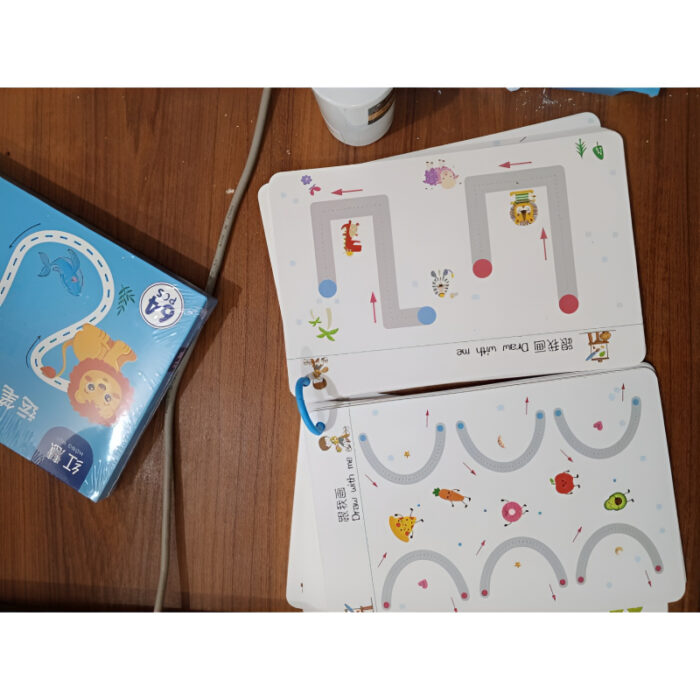 Reusable Magic Pen Control Workbook Set For Kids - Mastering Lines, Shapes, And Patterns In Handwriting And Drawing - Image 8