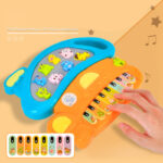 Battery Operated Animal Mushroom Keybaord Piano Toy For Kids - Image 2