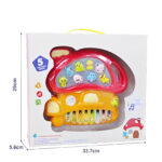 Battery Operated Animal Mushroom Keybaord Piano Toy For Kids - Image 5
