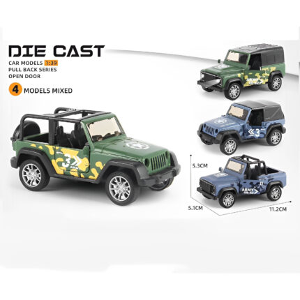 Durable And Adventure-Ready Die-Cast SUV Off-Roader For Thrilling Exploration