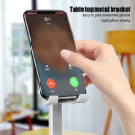 Pack Of 2 Portable Desktop Folding Lifting Bracket Mobile Phone Stand Desk Mounts For Phones - Image 11