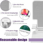 Pack Of 2 Portable Desktop Folding Lifting Bracket Mobile Phone Stand Desk Mounts For Phones - Image 12