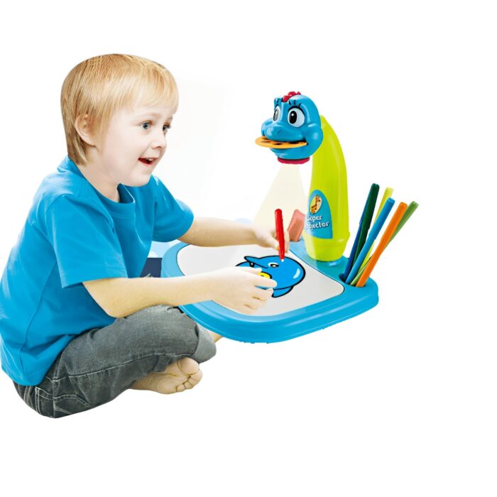 Multifunctional Cute Dinosaur Shaped Drawing Projection Painting Board - Image 4