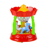 Battery-Operated Carousel Toy With 3D Lights And Musical Features - Image 7