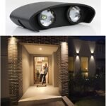 4 Way Outdoor Waterproof Wall Light, Fancy LED light for wall, Aluminium IP65 Waterproof Outdoor Wall Lamps - 4 Watts - Image 2