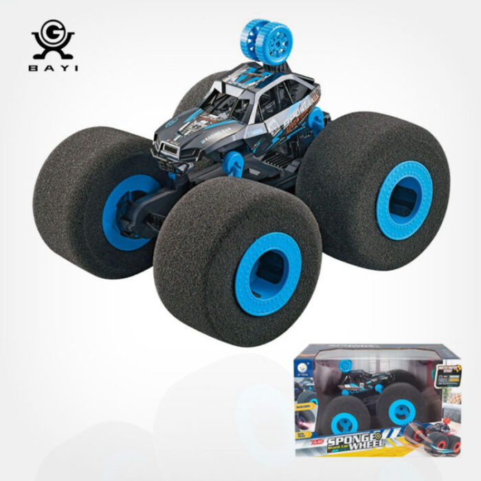 2.4G Lightweight Remote Control Sponge Wheel Water Spray Stunt Car - Image 1