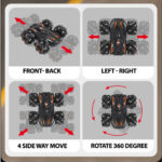 360-Degree RC Stunt Car With All-Round Mobility And Anti-Interference Function - Image 10