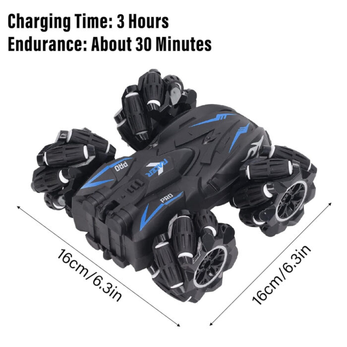 360-Degree RC Stunt Car With All-Round Mobility And Anti-Interference Function - Image 4