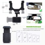 LBT L-H2 Professional Customizable Car Rearview Mirror Mobile Phone Holder - Image 7