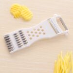 Multifunctional fruit Vegetables Peeler Grater Shredder Cutter - Pack of 3 (Random color) - Image 8