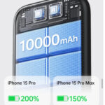 Remax 10000mAh RPP-695 3 in 1 15W Wireless Charging Power Bank with Foldable Holder - Image 3