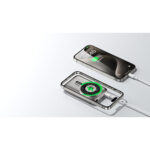 Remax 10000mAh RPP-695 3 in 1 15W Wireless Charging Power Bank with Foldable Holder - Image 5