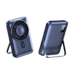 Remax 10000mAh RPP-695 3 in 1 15W Wireless Charging Power Bank with Foldable Holder - Image 6