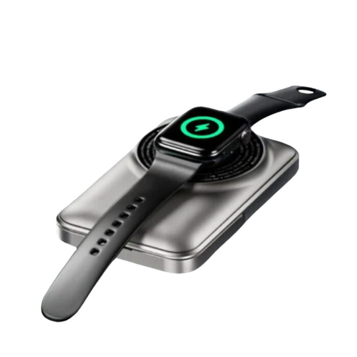 Remax 10000mAh RPP-695 3 in 1 15W Wireless Charging Power Bank with Foldable Holder - Image 7