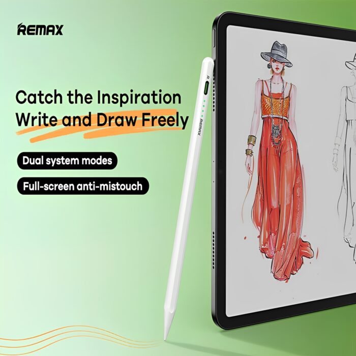 Remax AP08 Dual-System Switch Active Stylus Pen for Android & iOS - Image 1