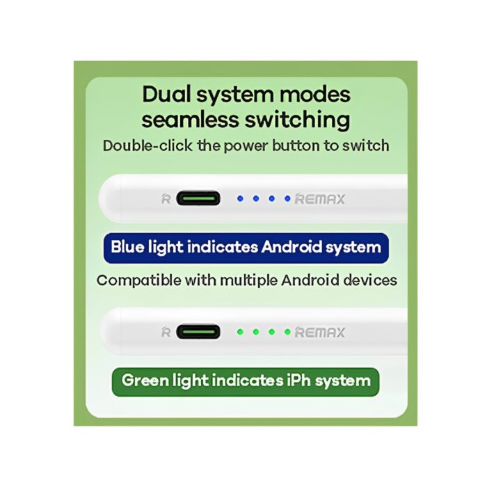 Remax AP08 Dual-System Switch Active Stylus Pen for Android & iOS - Image 7