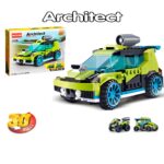 241Pcs Super Stylish Architect Brick Rocket Rally 30 Models Car Blocks Set