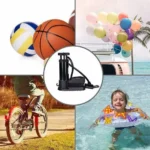 High Pressure Foot Air Pump Heavy Duty Foot Pump for Bike, Ball, Scooter, Car, Inflatable Toys, Mini Pump - Random Color - Image 13