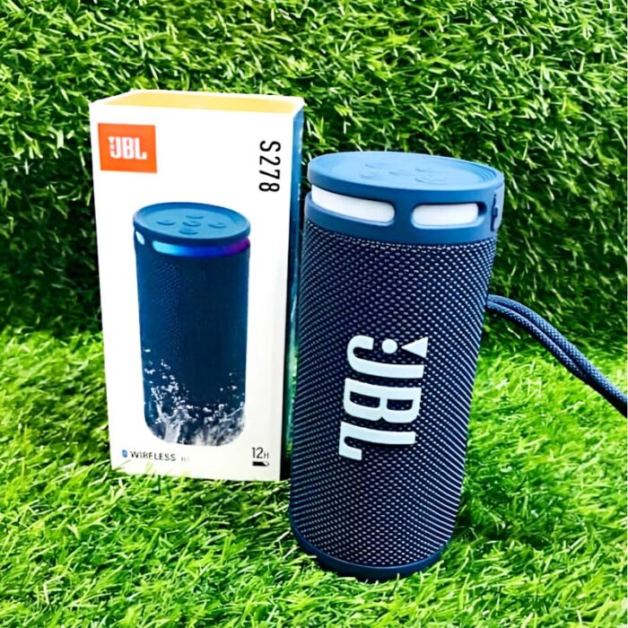 JBL S278 Waterproof Portable Speaker - Compact Cylindrical Design and Premium Cloth Woofer - Image 3