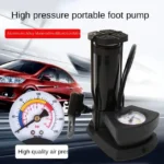 High Pressure Foot Air Pump Heavy Duty Foot Pump for Bike, Ball, Scooter, Car, Inflatable Toys, Mini Pump - Random Color - Image 10
